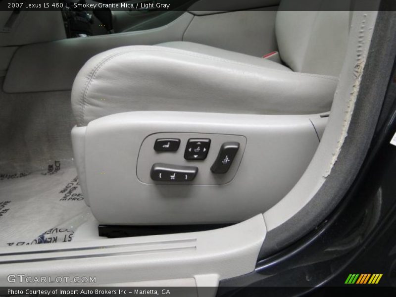 Smokey Granite Mica / Light Gray 2007 Lexus LS 460 L