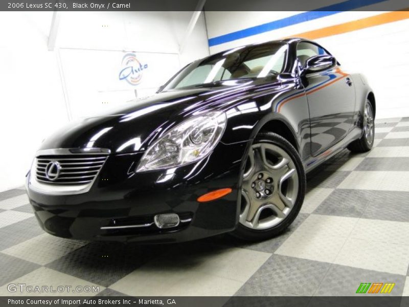 Black Onyx / Camel 2006 Lexus SC 430