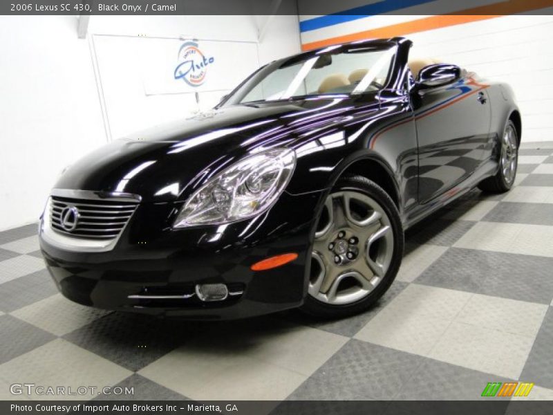 Black Onyx / Camel 2006 Lexus SC 430