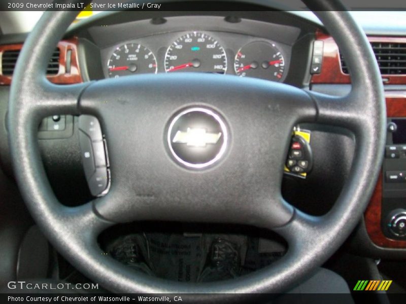 Silver Ice Metallic / Gray 2009 Chevrolet Impala LT