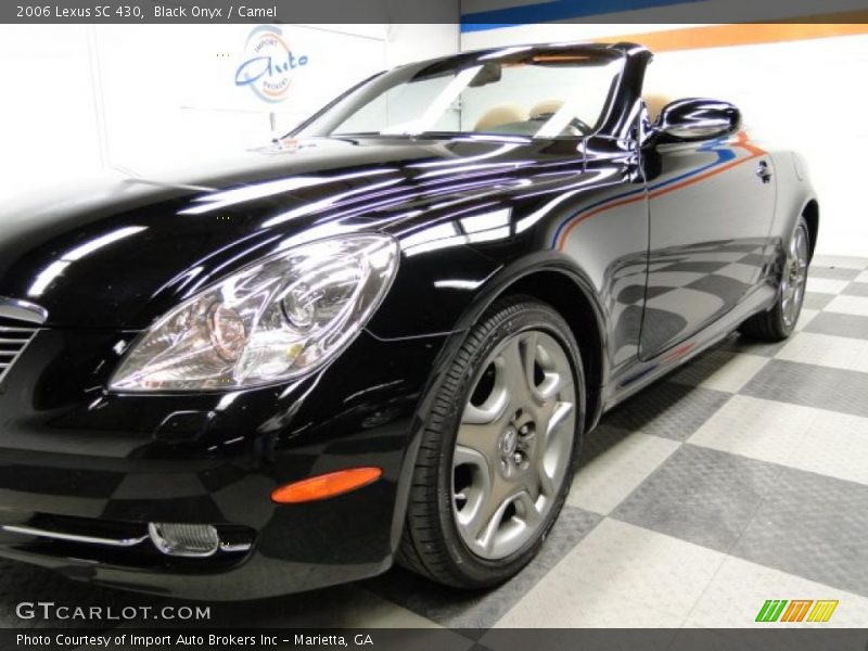 Black Onyx / Camel 2006 Lexus SC 430