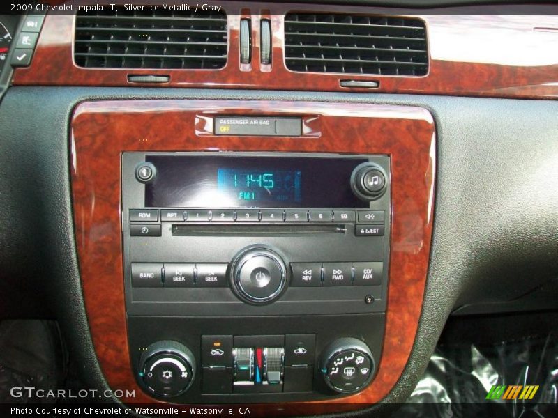 Silver Ice Metallic / Gray 2009 Chevrolet Impala LT