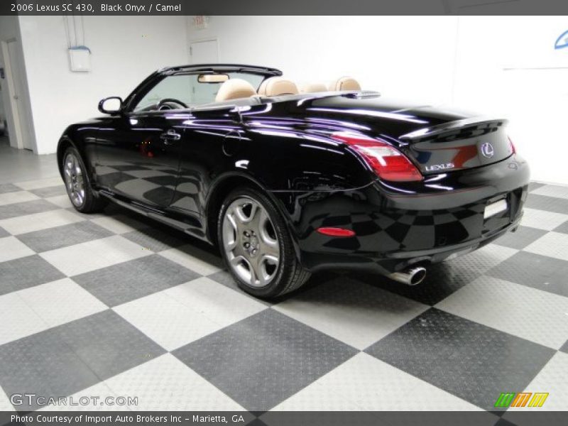 Black Onyx / Camel 2006 Lexus SC 430