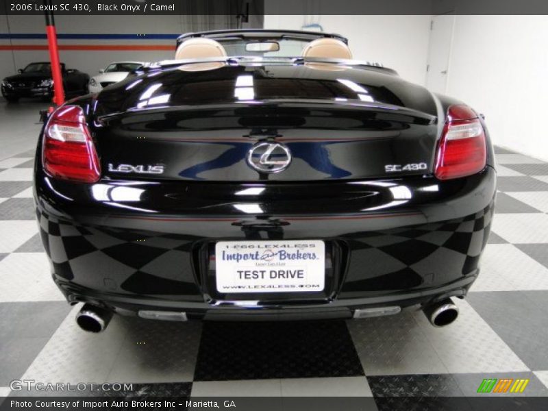 Black Onyx / Camel 2006 Lexus SC 430
