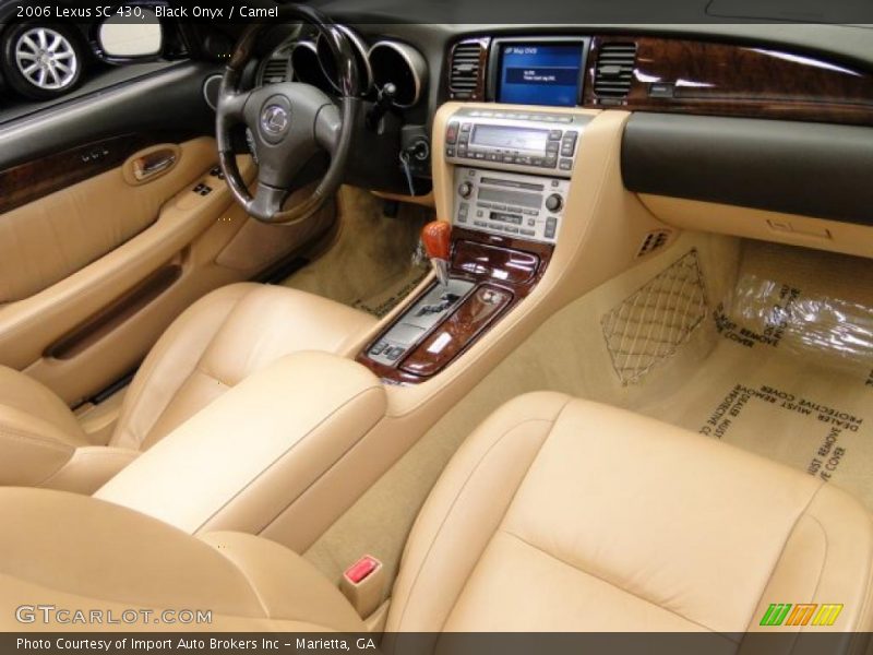  2006 SC 430 Camel Interior
