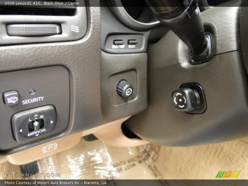 Black Onyx / Camel 2006 Lexus SC 430