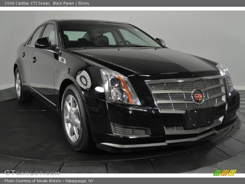 Black Raven / Ebony 2009 Cadillac CTS Sedan