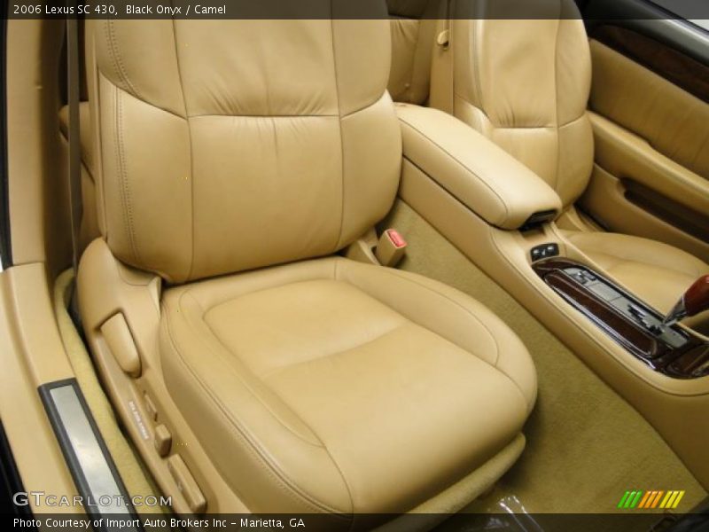  2006 SC 430 Camel Interior