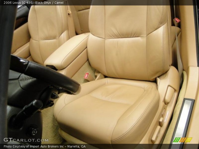  2006 SC 430 Camel Interior