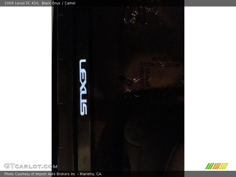 Black Onyx / Camel 2006 Lexus SC 430