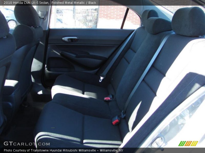 Polished Metal Metallic / Black 2010 Honda Civic LX-S Sedan
