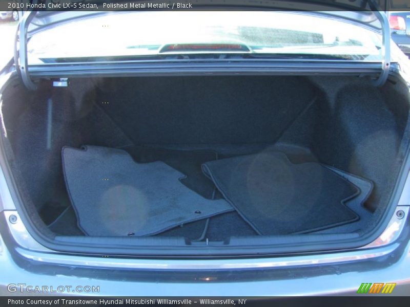 Polished Metal Metallic / Black 2010 Honda Civic LX-S Sedan