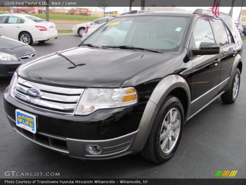 Black / Camel 2008 Ford Taurus X SEL