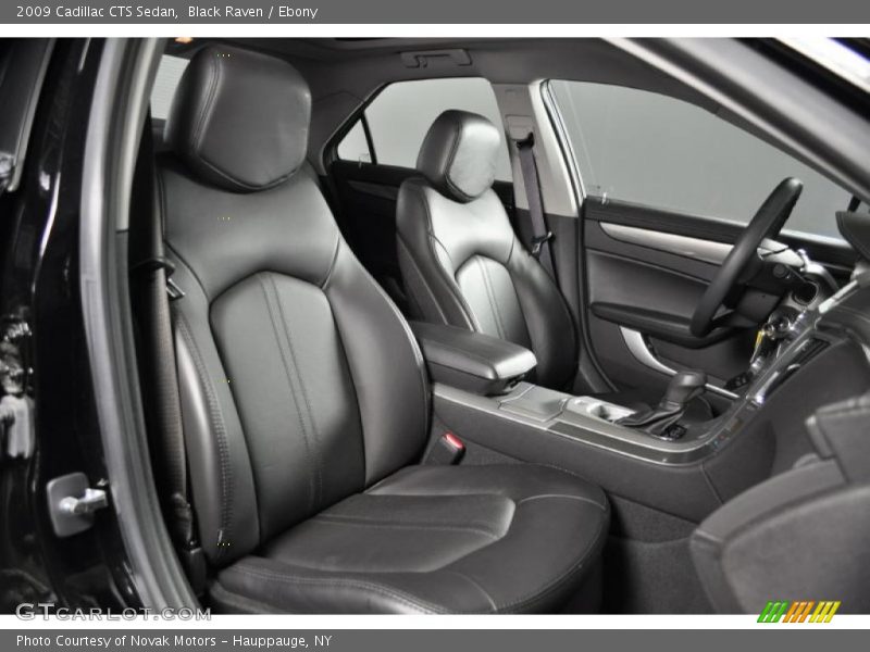  2009 CTS Sedan Ebony Interior