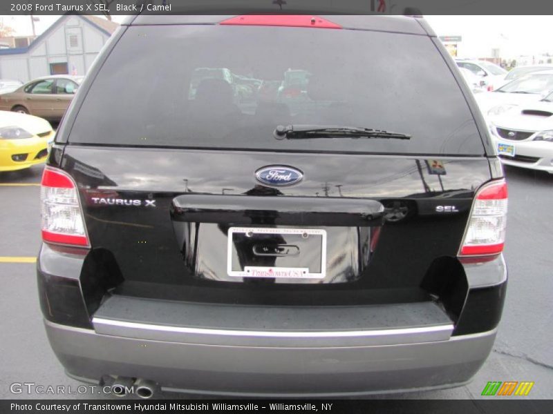 Black / Camel 2008 Ford Taurus X SEL