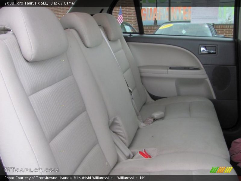 Black / Camel 2008 Ford Taurus X SEL