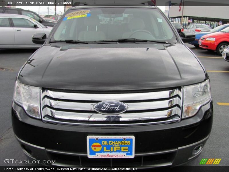 Black / Camel 2008 Ford Taurus X SEL