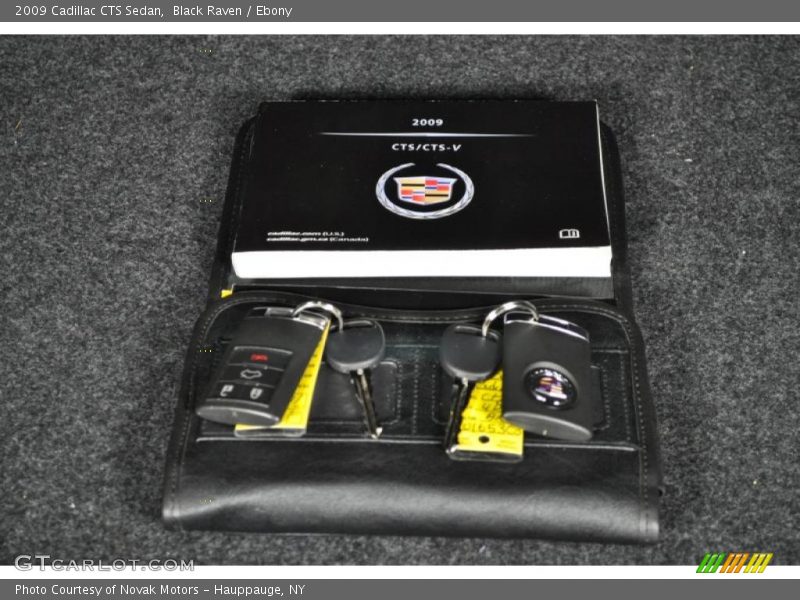 Black Raven / Ebony 2009 Cadillac CTS Sedan