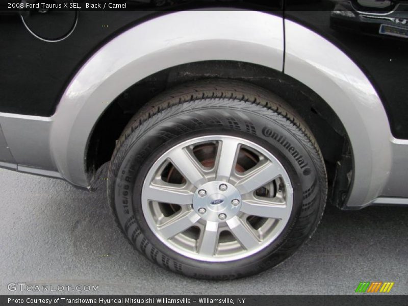 Black / Camel 2008 Ford Taurus X SEL