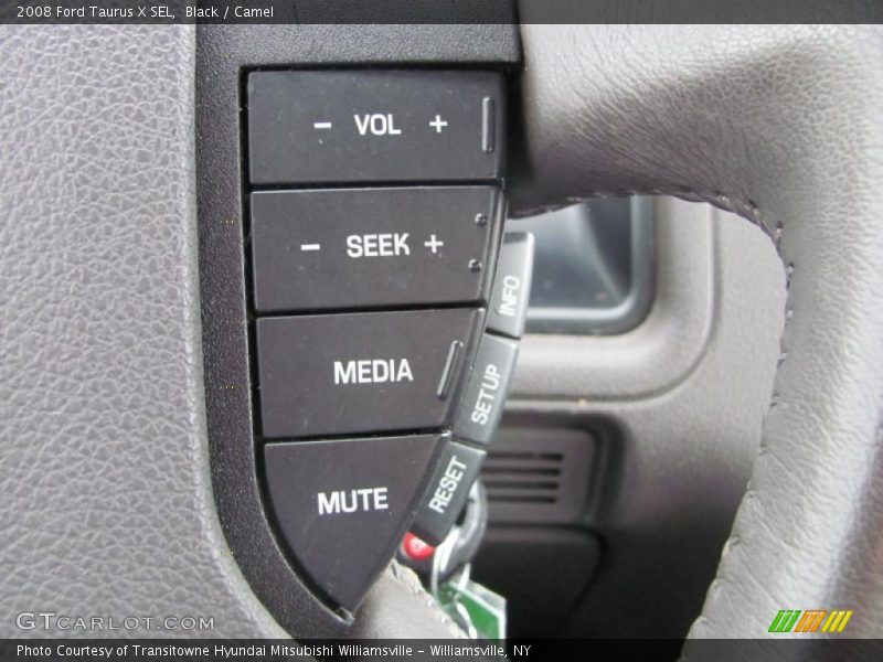 Black / Camel 2008 Ford Taurus X SEL