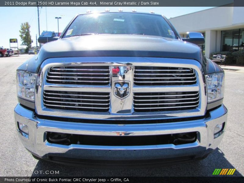 Mineral Gray Metallic / Dark Slate 2011 Dodge Ram 2500 HD Laramie Mega Cab 4x4