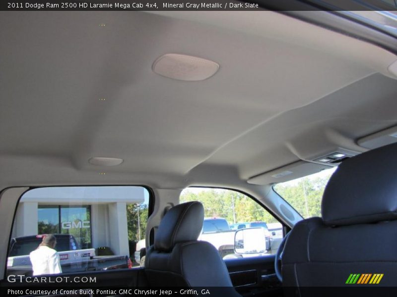 Mineral Gray Metallic / Dark Slate 2011 Dodge Ram 2500 HD Laramie Mega Cab 4x4