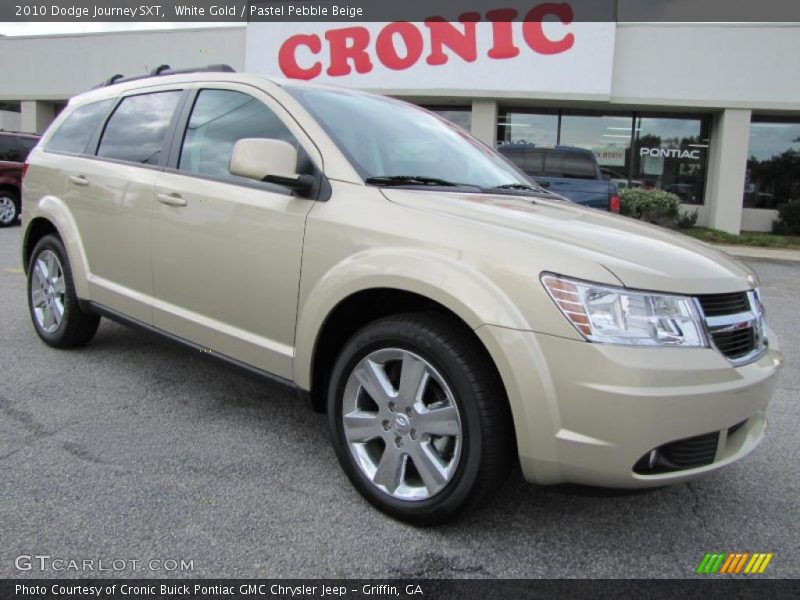 White Gold / Pastel Pebble Beige 2010 Dodge Journey SXT