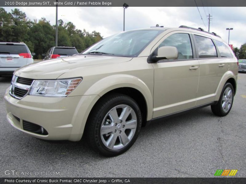 White Gold / Pastel Pebble Beige 2010 Dodge Journey SXT