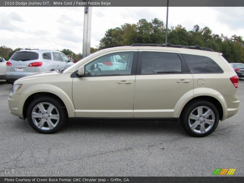 White Gold / Pastel Pebble Beige 2010 Dodge Journey SXT