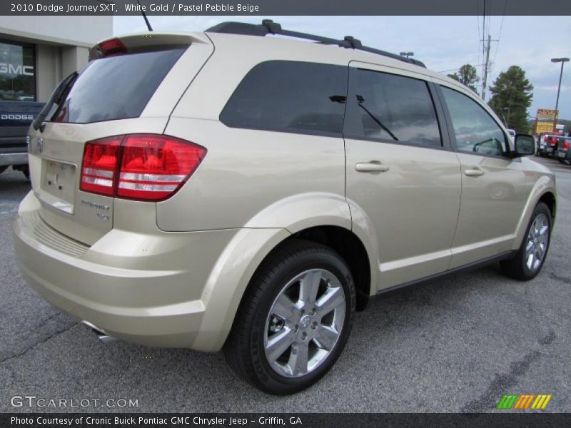 White Gold / Pastel Pebble Beige 2010 Dodge Journey SXT