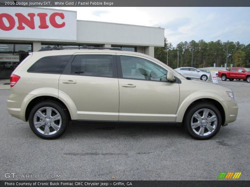 White Gold / Pastel Pebble Beige 2010 Dodge Journey SXT