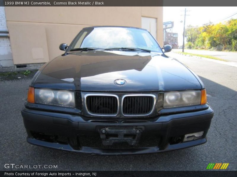 Cosmos Black Metallic / Black 1999 BMW M3 Convertible