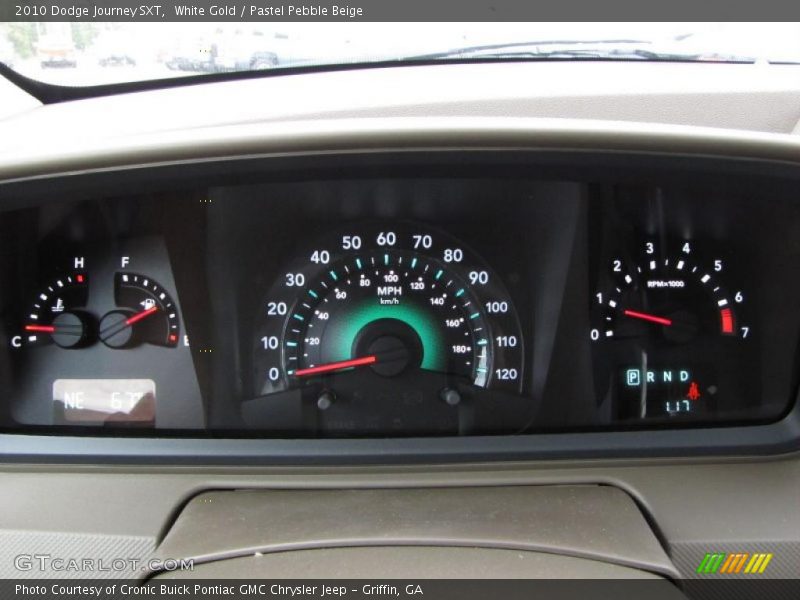 White Gold / Pastel Pebble Beige 2010 Dodge Journey SXT