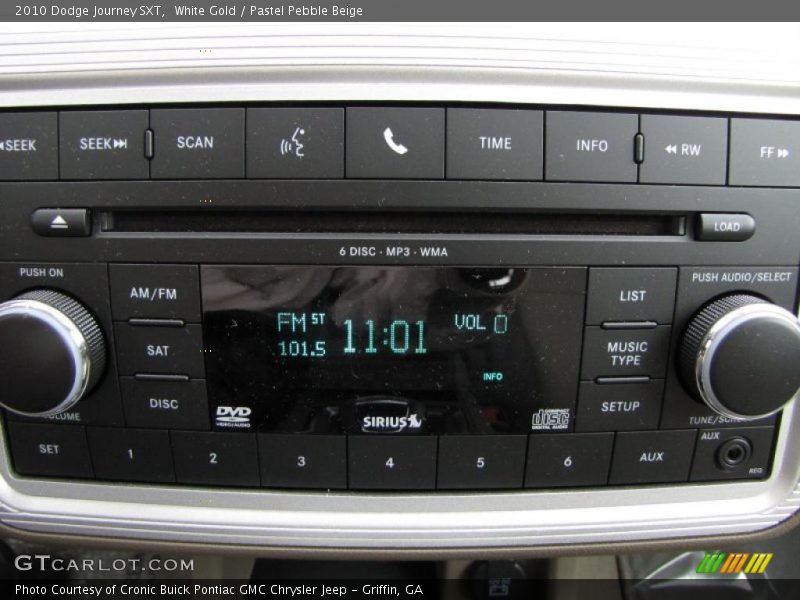 White Gold / Pastel Pebble Beige 2010 Dodge Journey SXT