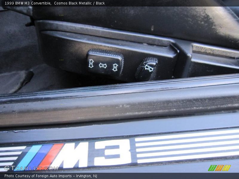 Cosmos Black Metallic / Black 1999 BMW M3 Convertible