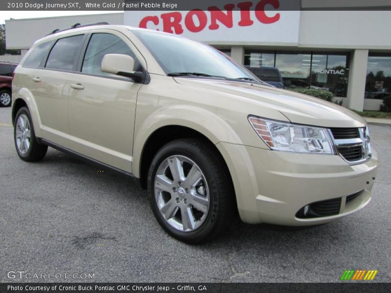 White Gold / Pastel Pebble Beige 2010 Dodge Journey SXT