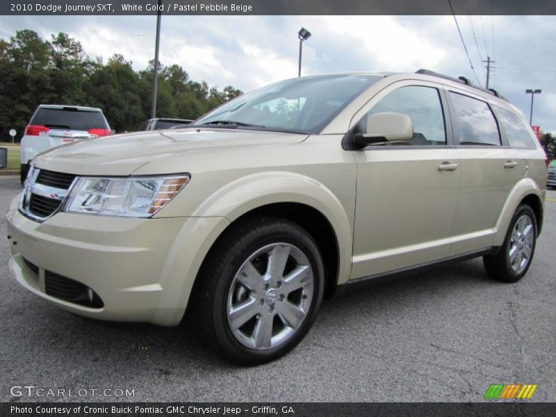 White Gold / Pastel Pebble Beige 2010 Dodge Journey SXT