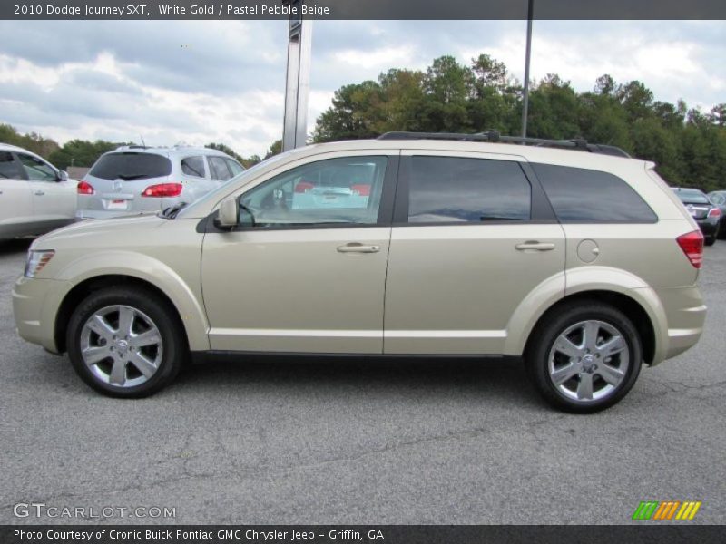 White Gold / Pastel Pebble Beige 2010 Dodge Journey SXT
