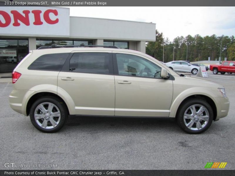 White Gold / Pastel Pebble Beige 2010 Dodge Journey SXT