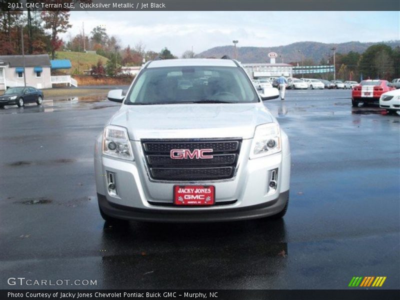 Quicksilver Metallic / Jet Black 2011 GMC Terrain SLE
