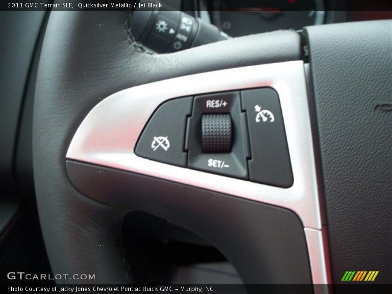 Quicksilver Metallic / Jet Black 2011 GMC Terrain SLE