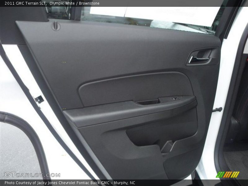 Olympic White / Brownstone 2011 GMC Terrain SLT