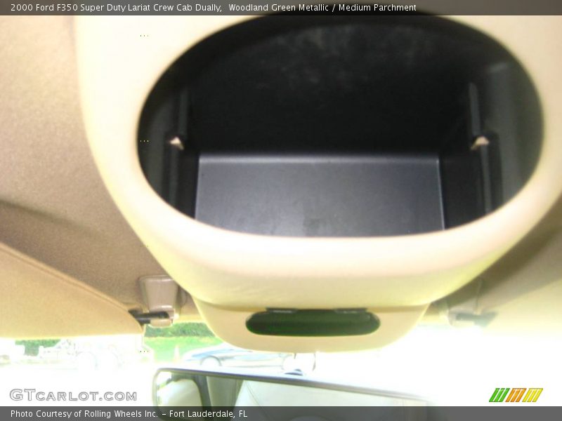 Woodland Green Metallic / Medium Parchment 2000 Ford F350 Super Duty Lariat Crew Cab Dually