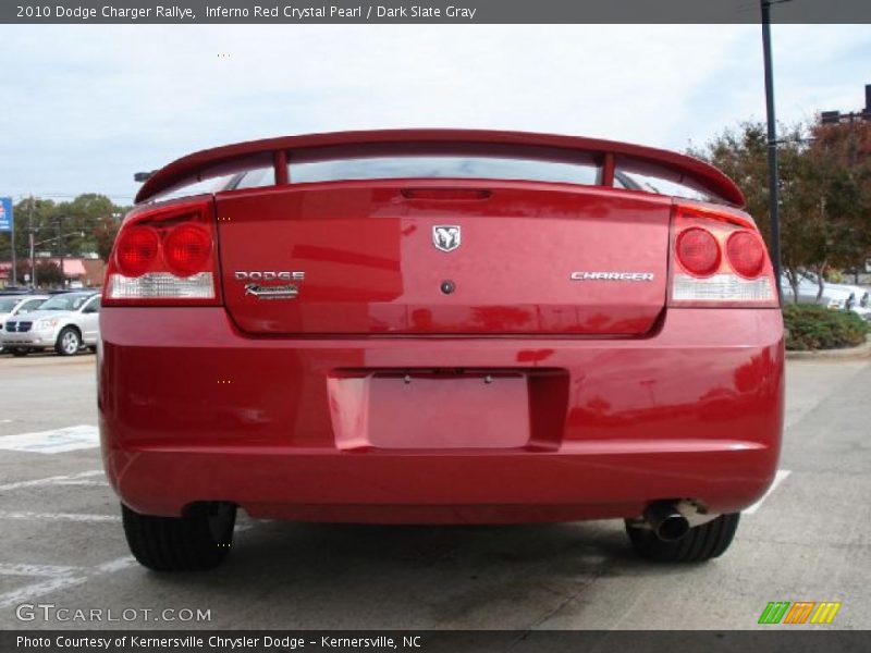 Inferno Red Crystal Pearl / Dark Slate Gray 2010 Dodge Charger Rallye