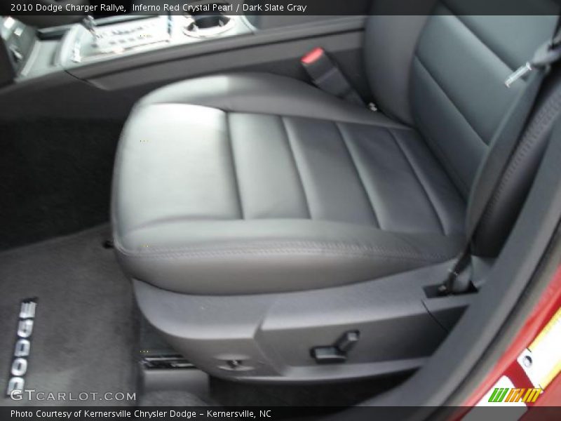 Inferno Red Crystal Pearl / Dark Slate Gray 2010 Dodge Charger Rallye