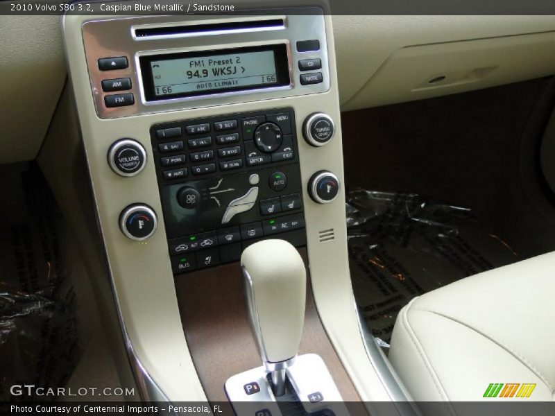 Caspian Blue Metallic / Sandstone 2010 Volvo S80 3.2