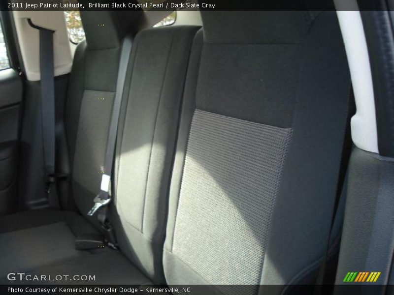 Brilliant Black Crystal Pearl / Dark Slate Gray 2011 Jeep Patriot Latitude