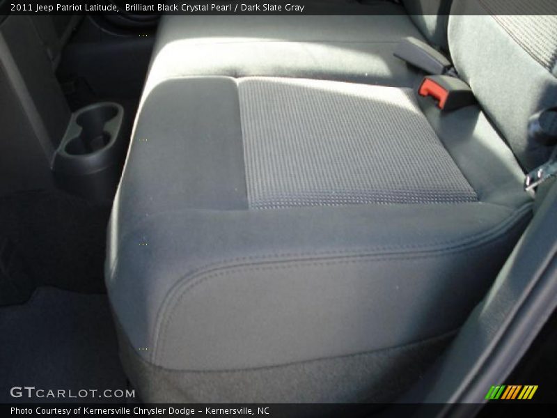 Brilliant Black Crystal Pearl / Dark Slate Gray 2011 Jeep Patriot Latitude