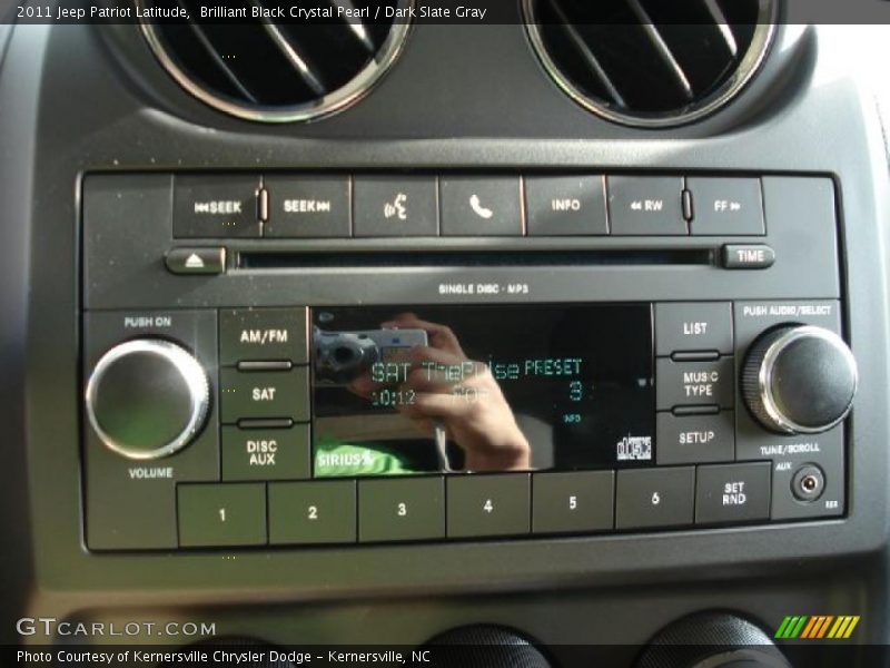 Controls of 2011 Patriot Latitude