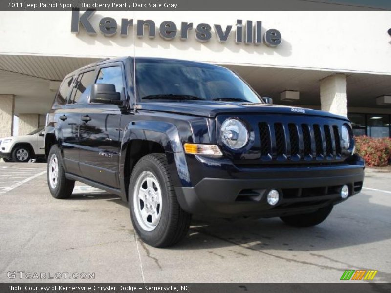 Blackberry Pearl / Dark Slate Gray 2011 Jeep Patriot Sport